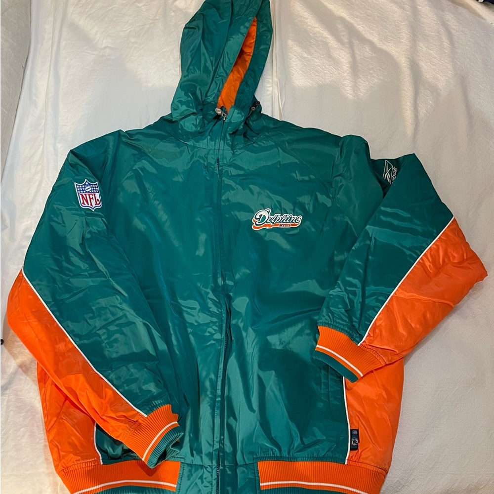 Miami Dolphins Jacket with hood, Large
